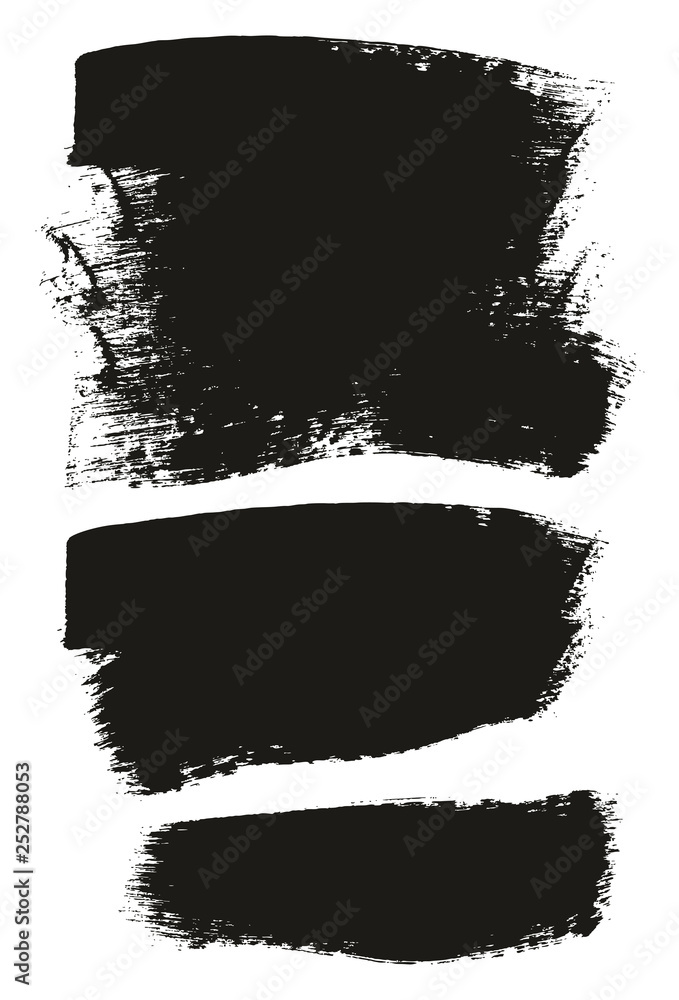 Paint Brush Medium Background Mix High Detail Abstract Vector Background Set 139