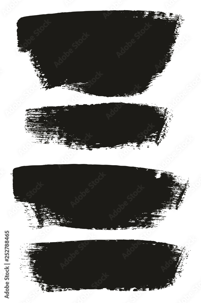 Paint Brush Medium Background Mix High Detail Abstract Vector Background Set 117