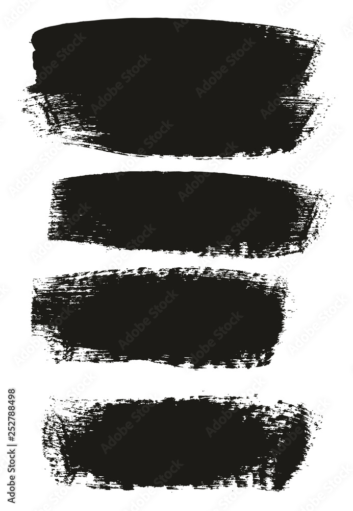 Paint Brush Medium Background Mix High Detail Abstract Vector Background Set 114