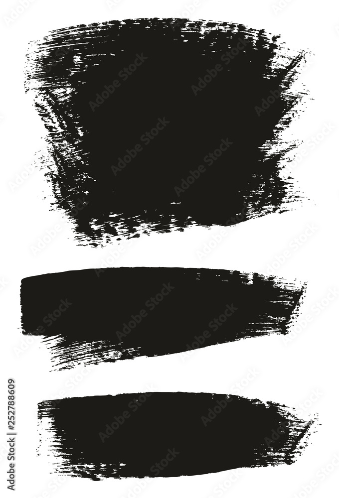 Paint Brush Medium Background Mix High Detail Abstract Vector Background Set 105