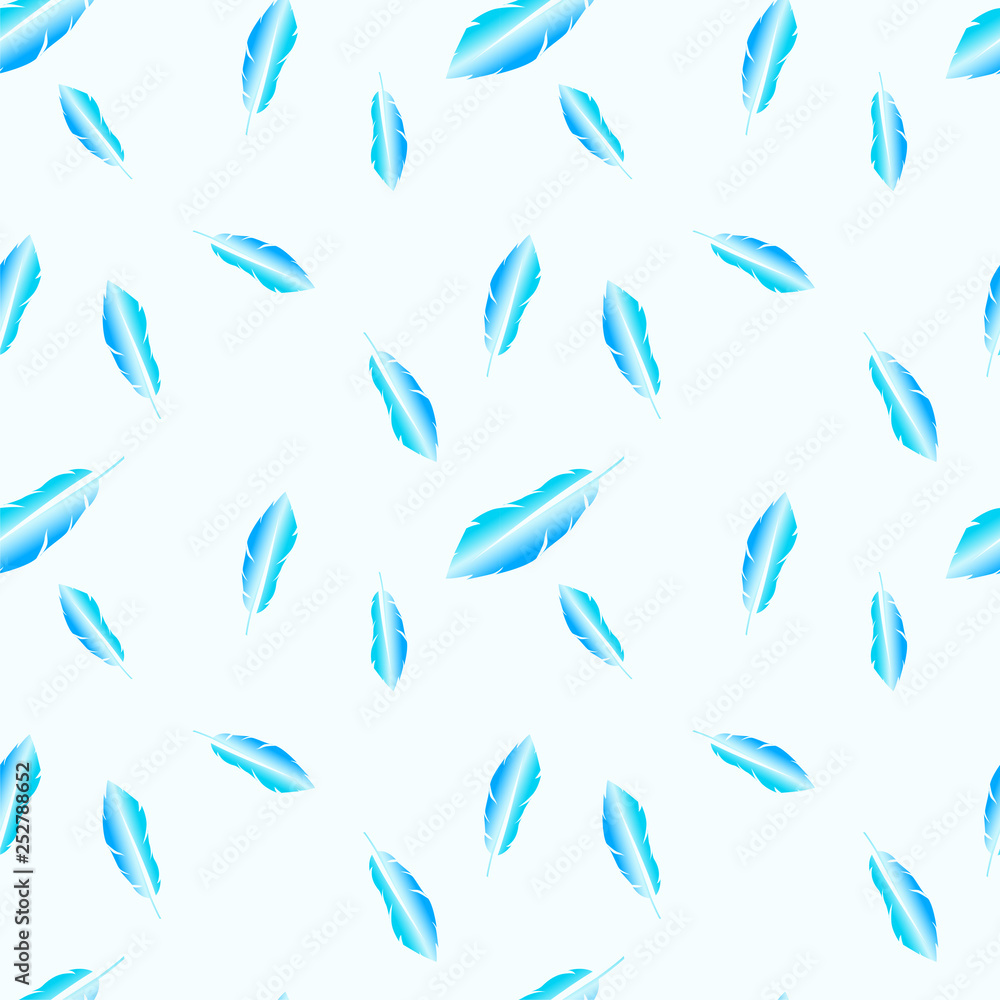 feathers seamless pattern. feathers seamless pattern.
