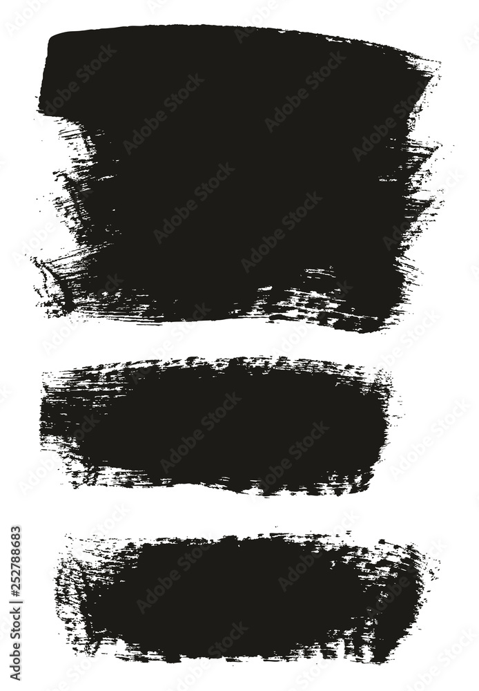 Paint Brush Medium Background Mix High Detail Abstract Vector Background Set 98