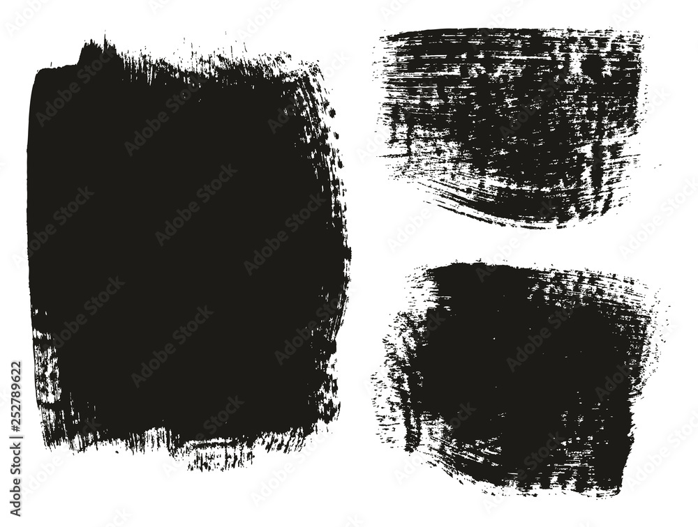 Paint Brush Medium Background Mix High Detail Abstract Vector Background Set 40