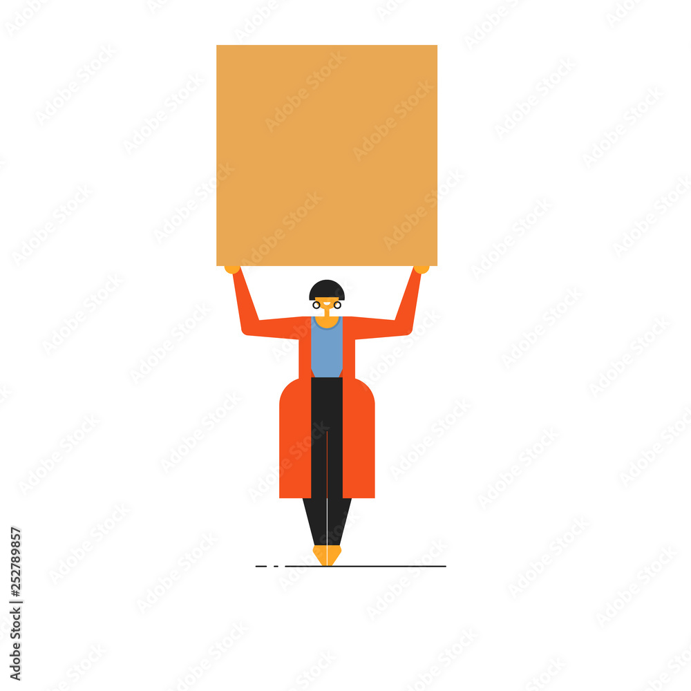 Woman in suit. International Women's Day. Yoga. Spor - Vector Woman in suit. International Women's Day. Yoga. Spor - Vector