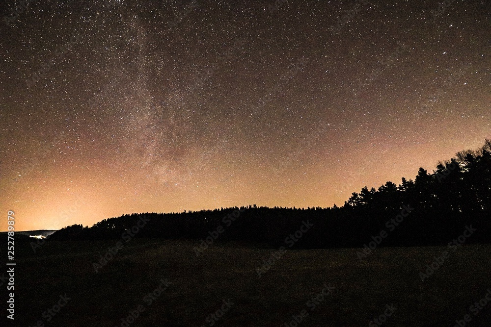 Fototapeta premium Ein klarer Sternenhimmel