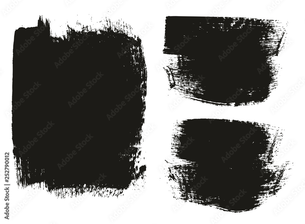 Paint Brush Medium Background Mix High Detail Abstract Vector Background Set 39