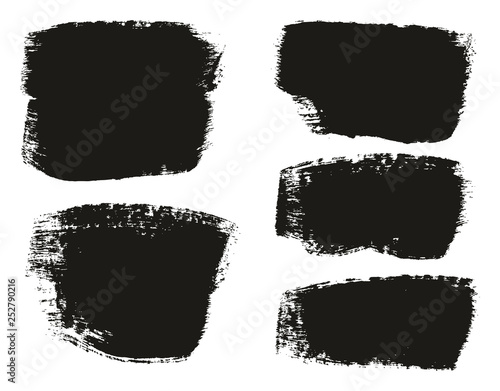 Paint Brush Medium Background Mix High Detail Abstract Vector Background Set 18