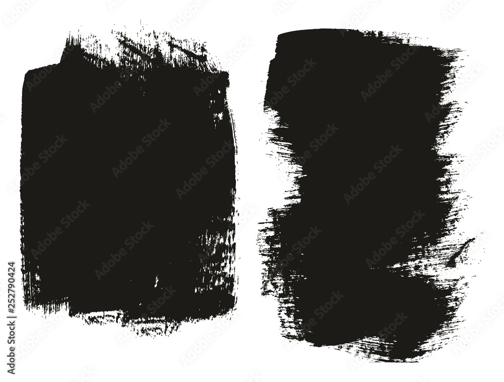 Paint Brush Medium Background Mix High Detail Abstract Vector Background Set 02
