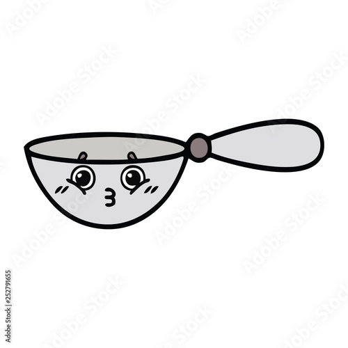 cute cartoon measuring spoon