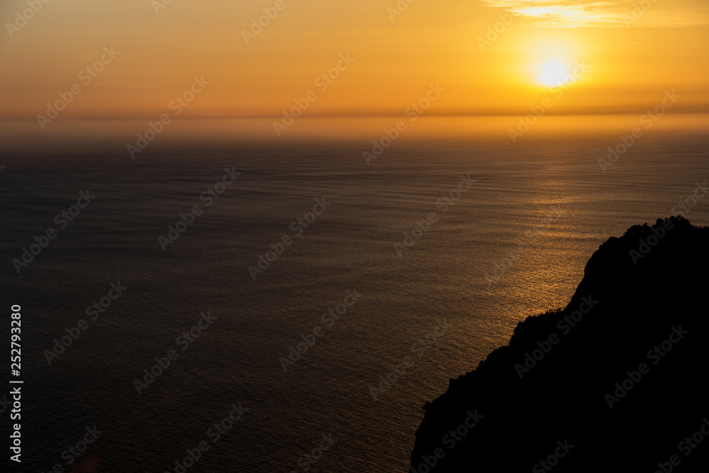Sunset on the ocean Sunset on the ocean