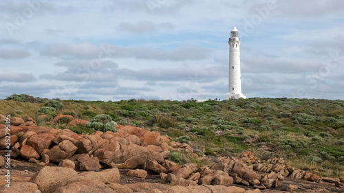 day shot of cape leeuwin lighthouse in western australia