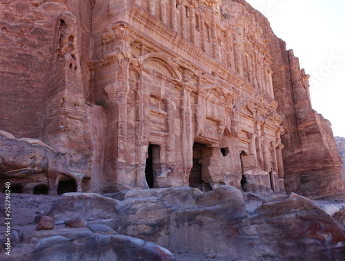 Quadro em tela Jordan; Royal Tombs in Petra