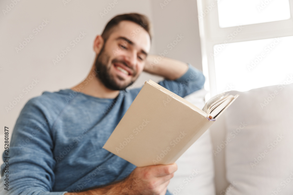 Attractive young man relaxing Attractive young man relaxing