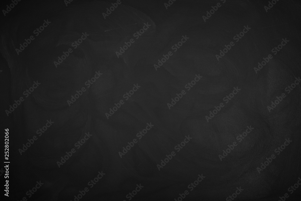Fototapeta premium Black background of chalkboard texture
