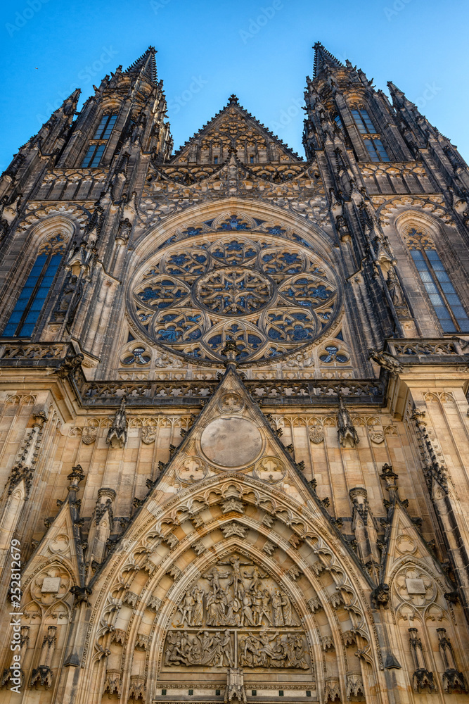 Prague czech republic capitol St Vitus cathedral