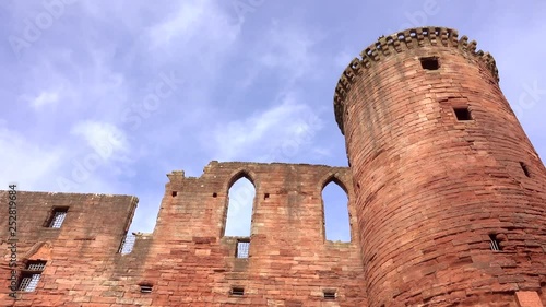 Bothwell Castle near Uddingston in Scotland. photo