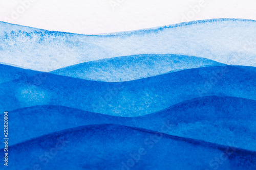 Blue watercolor background
