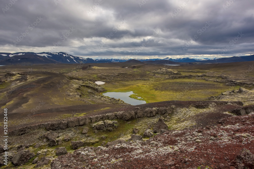 The Veidivotn is lava area after eruption in 1477 what was the largest known Icelandic eruption Now there are plenty of lakes full of fishes and fisherman too The Veidivotn is lava area after eruption in 1477 what was the largest known Icelandic eruption Now there are plenty of lakes full of fishes and fisherman too