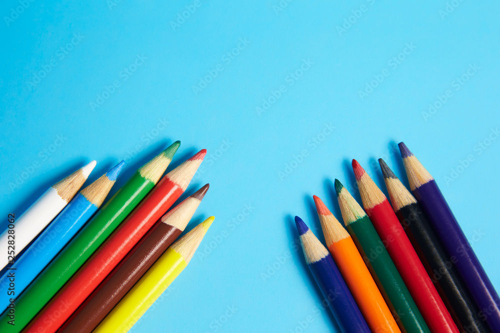 Fototapeta premium colored pencils