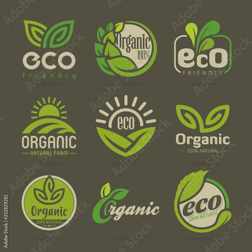 Ecology icon set. Eco-icons