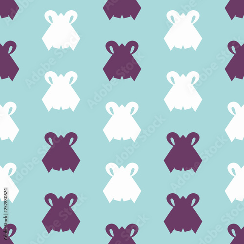 Bright seamless pattern with geometric elements.