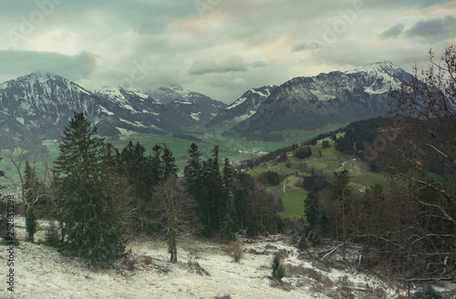 view of mountains
