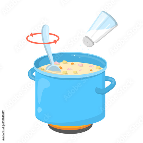 Chicken soup recipe for cooking at home
