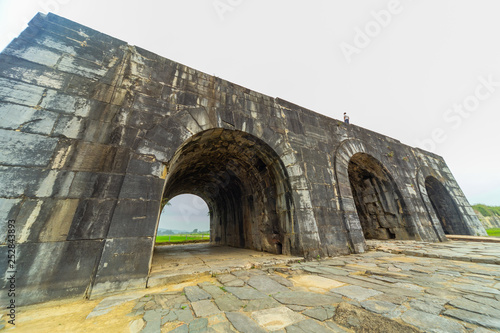 Ho citadel in Thanh Hoa,Vietnam. world heritage site photo