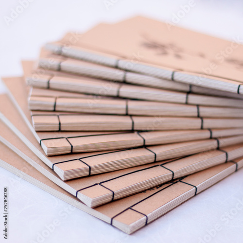 Принти на полотні Cuaderno artesanal con cosido japones