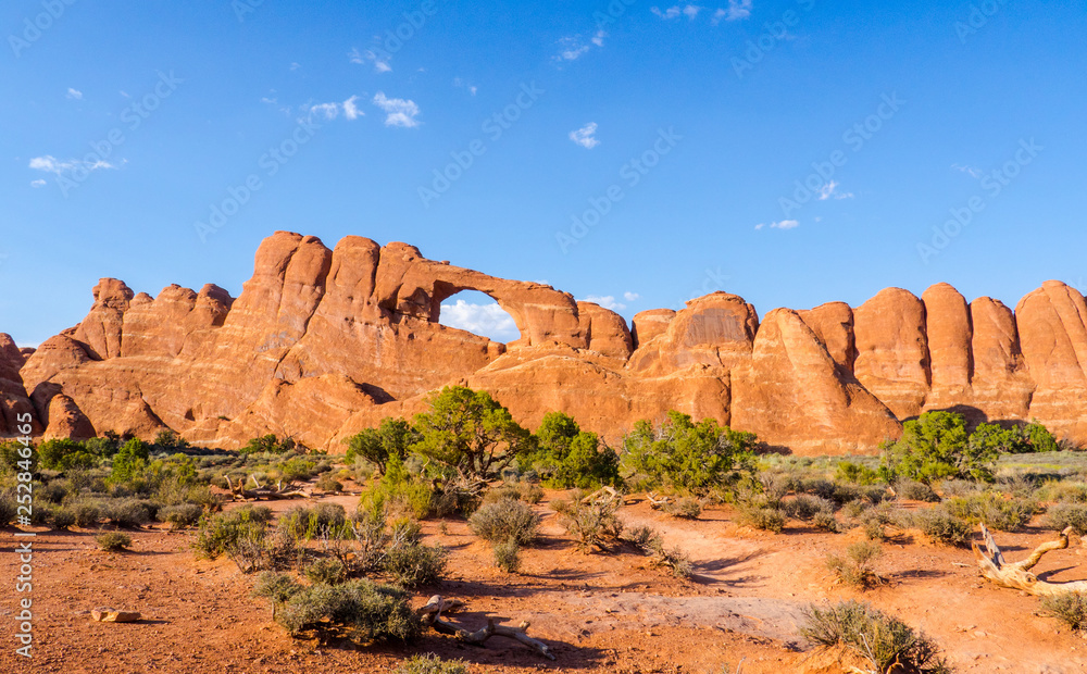 Fototapeta premium Skyline Arch at Arches National Park, UT, USA