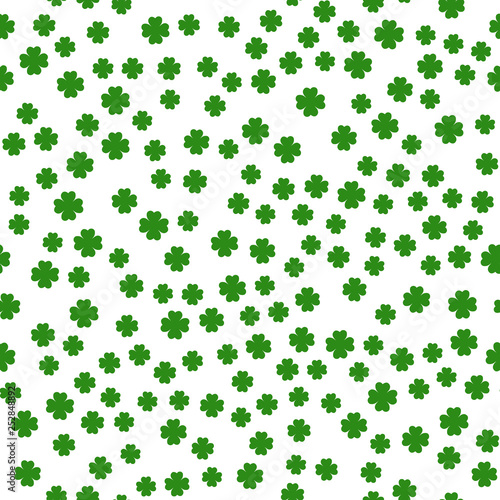Saint Patrick s day seamless background - Vector