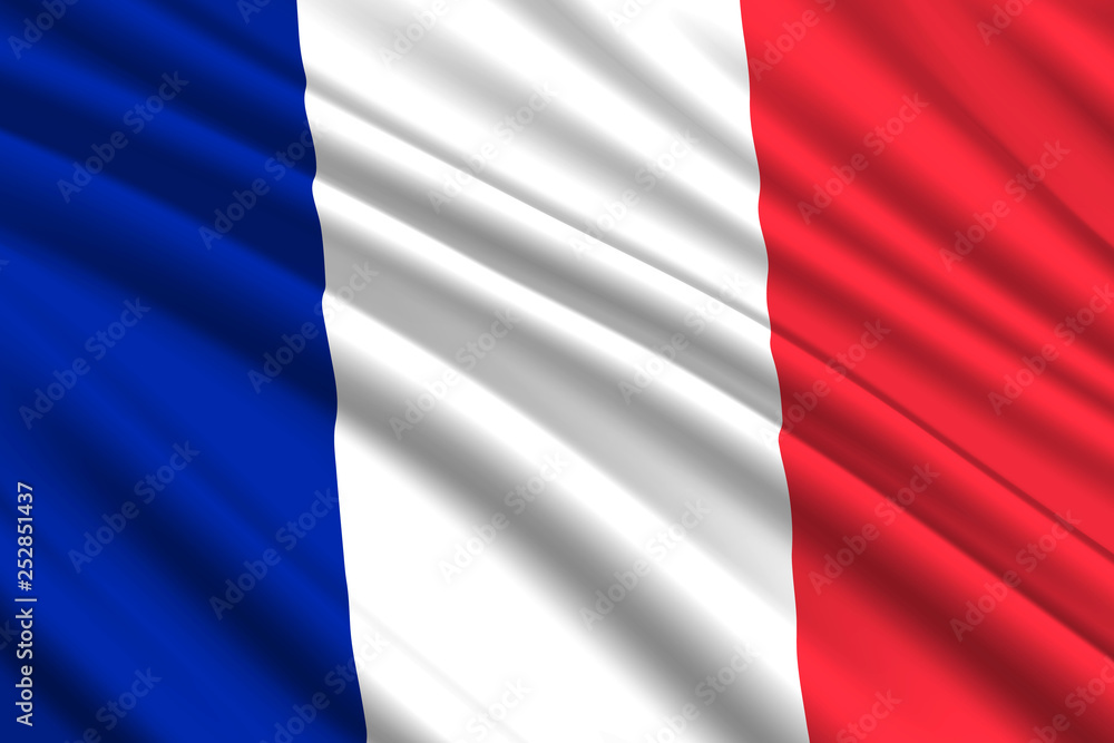Obraz premium waving flag background