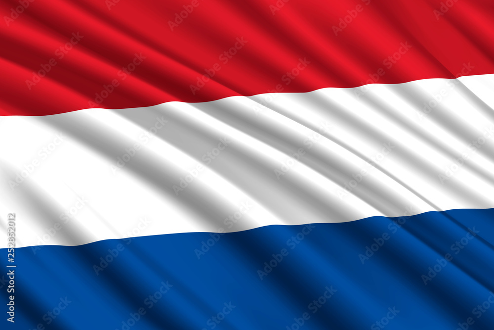 Fototapeta premium waving flag background