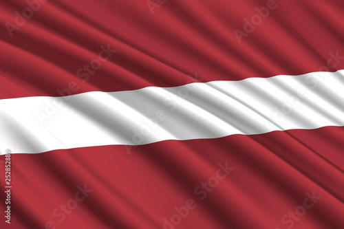 waving flag background