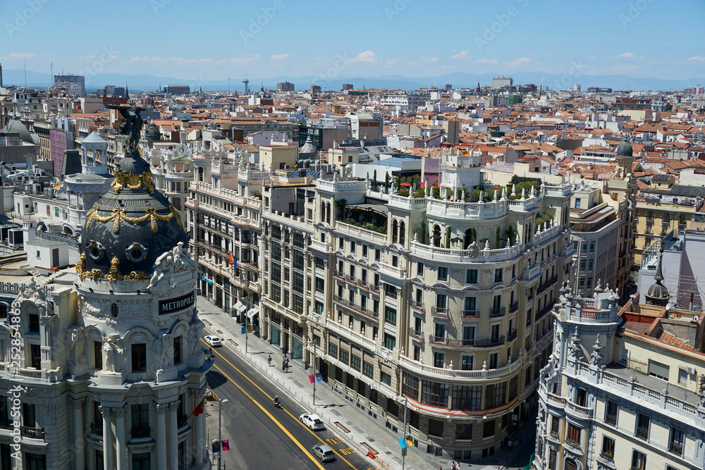 Madrid skyline