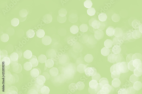 green bokeh abstract blurred light background wallpaper