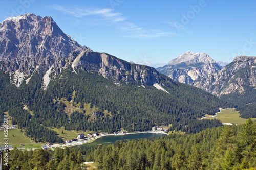 Misurinasee, Dolomiten in Südtirol, Italien