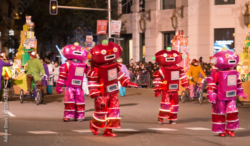 Billede på lærred Grand parade in Barcelona