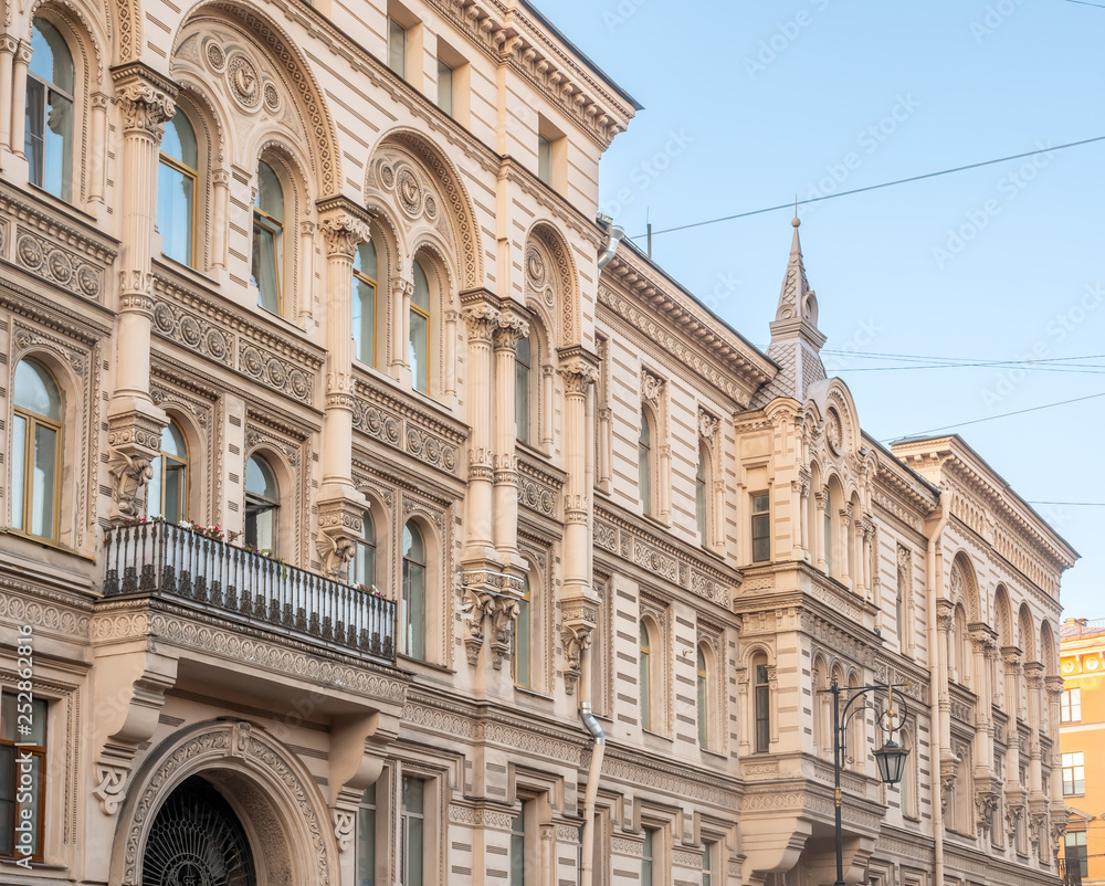 Classic building in Saint Petersburg, Russia