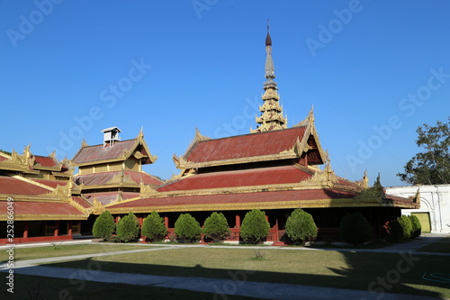Mandalay temple, Myanmar