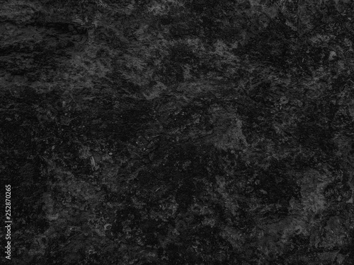 Grunge wall black rock background texture photo