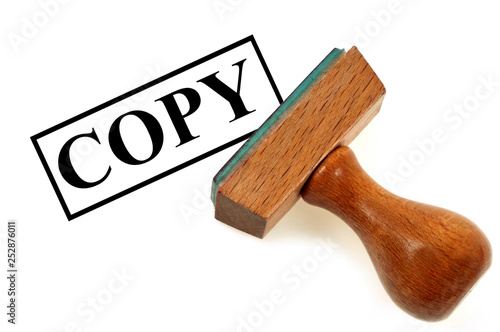 Fotografie Copy stamp