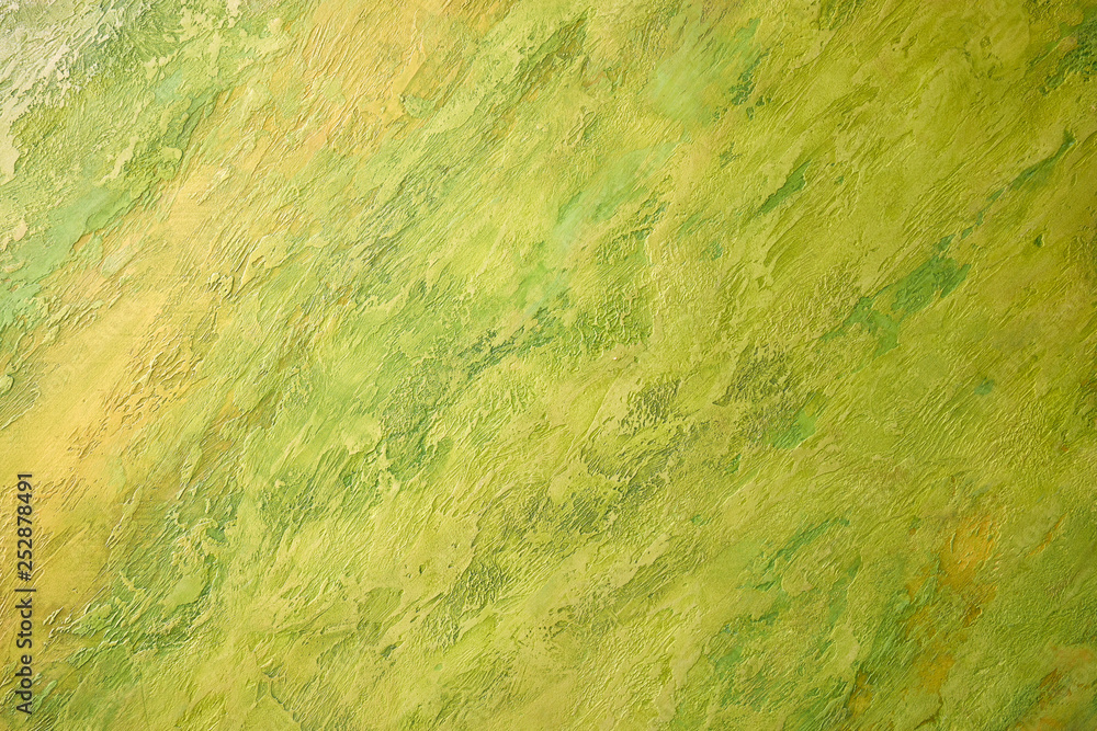 Abstract Blurry yellow with green nature background Abstract Blurry yellow with green nature background