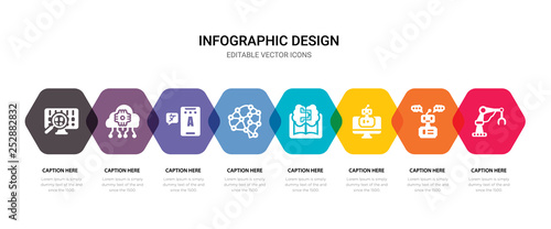 simple set of mechanical arm, robot, bot, book icons, contains such as icons artificial intelligence, translation, cloud computing, binary code and more. 64x64 pixel perfect. editable vector set