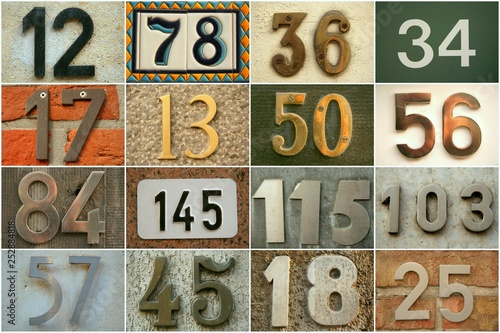Fotografie House numbers