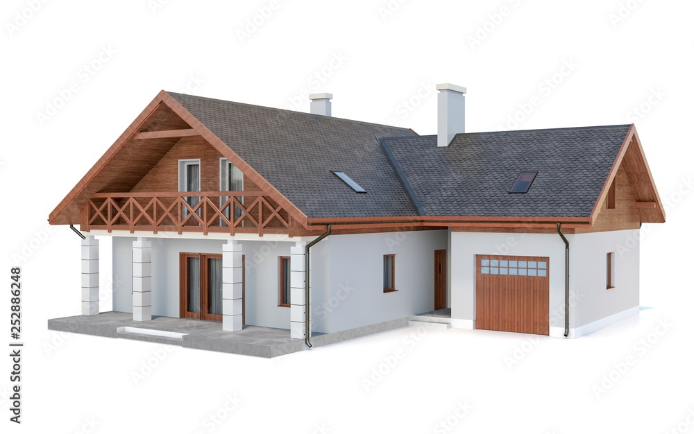 3d Contemporary modern house 3d Contemporary modern house