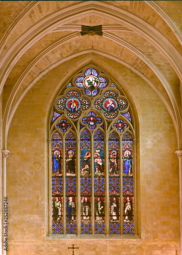 Eglise St Jean de Malte Aix en Provence vitrail © Marie