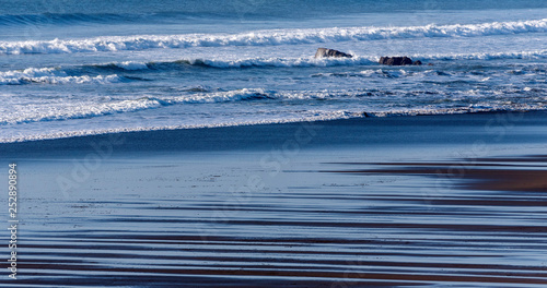Canvas Print Widemouth Bay, Cornwall, England, UK