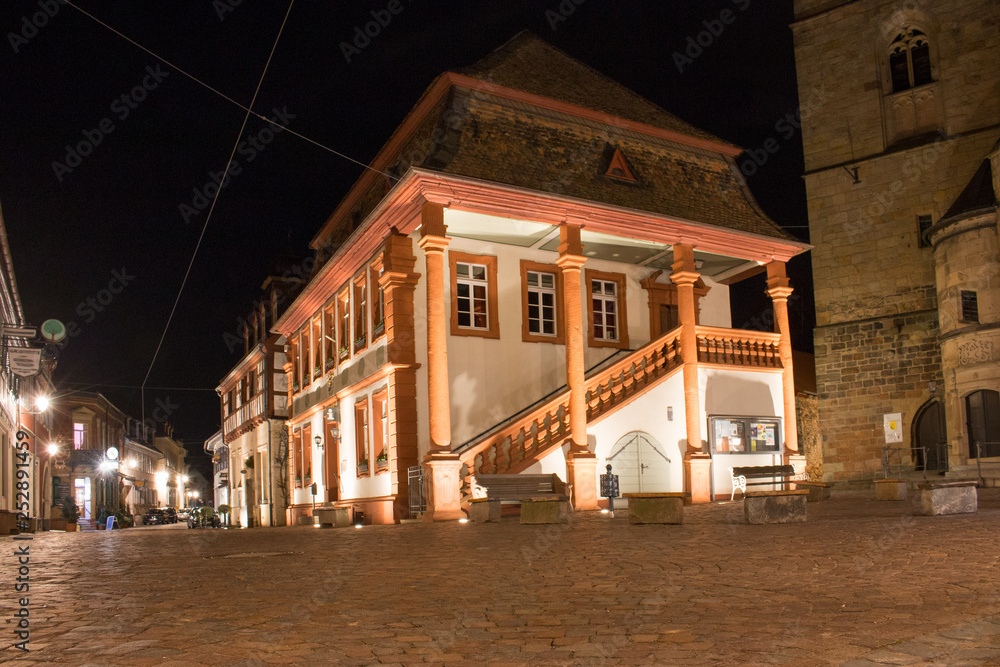 Historisches Rathaus  Freinsheim (Fränsem) Rheinland-Pfalz