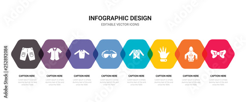 simple set of bow tie, hooded jacket, wool gloves, oxford wave blazer icons, contains such as icons pilot sunglasses, sweater, formal shirt, chino shorts and more. 64x64 pixel perfect. editable